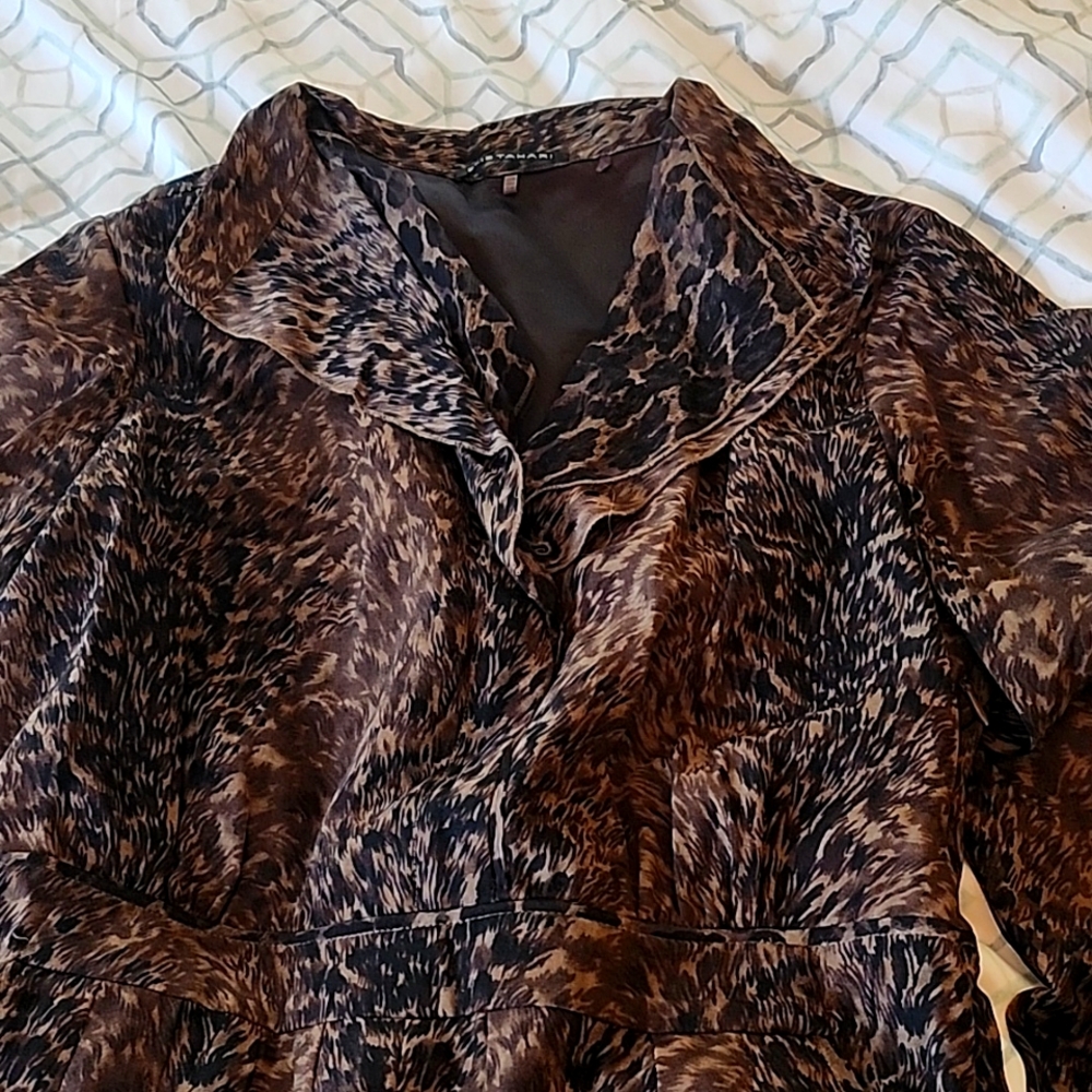 Gorgeous Elie Tahari print dress